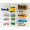 Image 4 : LOT OF 12 - MISC DIECAST MODELS, TONK TRAILER, & PLASTIC CARS - INCL CORGI