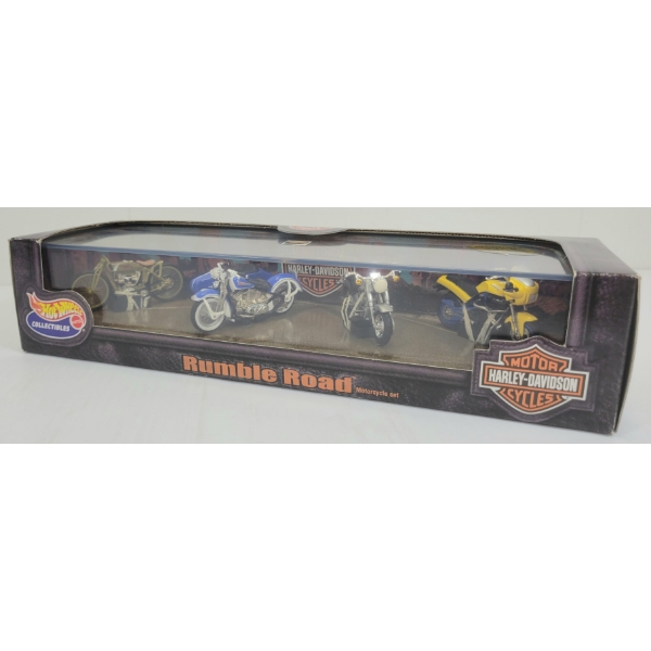 HOT WHEELS RUMBLE ROAD MANUFACTURERS SERIES 3 - HARLEY DAVIDSON - SEALED