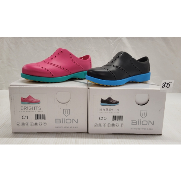 LOT OF 2 - BIION SHOES - FT THE BRIGHTS STYLES