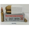 Image 1 : AMMO: 20X WINCHESTER SUPER X .307 WIN - 160GR - PP - RELOADS 
