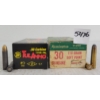 Image 1 : AMMO: 80X REMINGTON & TULAMMO .30CAL - 110GR - SP & FMJ
