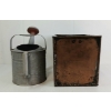 Image 2 : LOT OF 2 - COPPER PLANTER & WATERING CAN