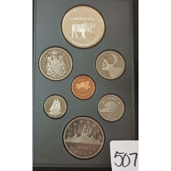 1985 RCM DOUBLE DOLLAR PROOF SET