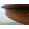 Image 5 : TIGER OAK CLAW FOOT TABLE 