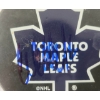 Image 3 :   LOT OF 3 - SIGNED TORONTO MAPLE LEAFS HOCKEY PUCKS - DAVE ANDREYCHUK, KEN DRYDEN & WENDEL CLARK