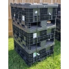Image 1 : LOT OF 3 - PLASTIC STORAGE CRATES