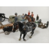Image 3 : JOB LOT - LEAD FIGURES - INCL CAVALRY & SOLDIERS, ETC.