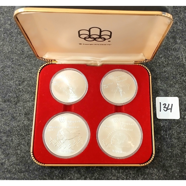 1976 MONTREAL OLYMPICS $5 & $10 COINS
