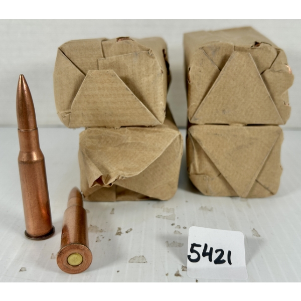 AMMO: 80X 7.62X54 R - MILITARY FMJ