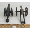 Image 4 : LOT OF 2 - CAST IRON & BRASS MODEL CANNONS