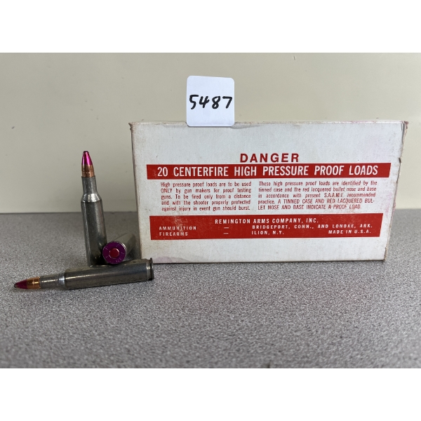 PROOF LOAD: 13X REMINGTON 6MM REM 