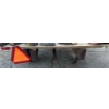 Image 3 : FLAT RACK WAGON - 16 FOOT - JOHN DEERE RUNNING GEAR - RECENT DECK