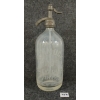 Image 1 : SCHMUCK BROS. - CLEAR ACID-ETCHED - SELTZER BOTTLE