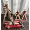 Image 1 : LOT OF 4 - FLOOR JACK & AXLE STANDS