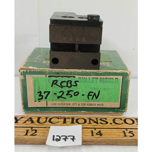 RCBS 2 CAVITY BULLET MOULD BLOCKS - 37-250-FN