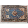 PERSIAN TEHERAN KNOTTED AREA RUG - PERSIAN GARDEN - HUNTING ANIMALS