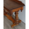 Image 6 : TRESTLE TABLE W/ DRAWER - PINE - C.LATE 19TH CENTURY