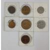 Image 2 : LOT OF 7 - MISC TOKENS - INCL FORT ST MERCHANT, CENTRAL DAIRY, BLACKSMITH, ETC