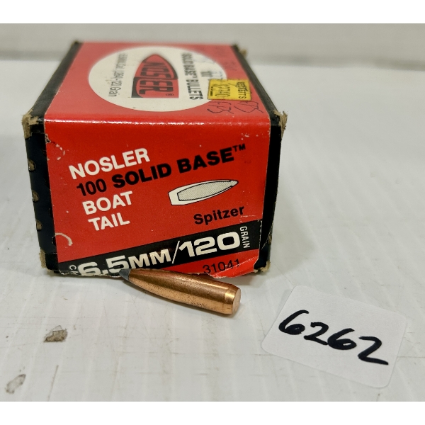 BULLETS: APPROX 30X 6.5 MM - 120 GR