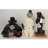 Image 7 : LOT OF 3 - PORCELAIN & CERAMIC CLOWN FIGURINES - INCL WIND UP MUSICAL DOLL & MOTIF ASHTRAY