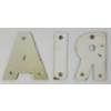 Image 2 : LOT OF 3 - CHANNEL LETTERS - PORCELAIN