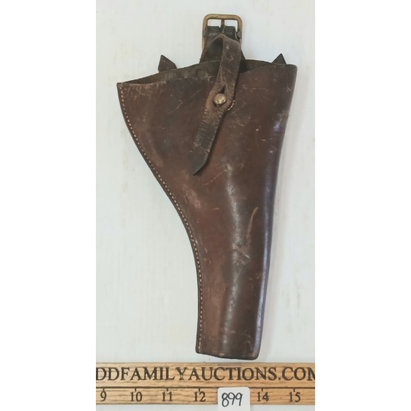1816 HOBSON & SONS. (LONDON) LEATHER PISTOL HOLSTER