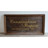 CUNNINGHAM & POUPORE GENTLEMEN'S CLOTHIER SIGN