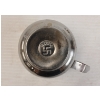 Image 4 : LOT OF 2 - WWII GERMAN ROSY STAINLESS CUP & LADLE
