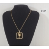 Image 2 : VENETIAN BOX CHAIN W/ 10K GOLD SCORPION PENDANT