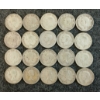 Image 2 : LOT OF 20 - 1940-1964 CDN 25 CENT COINS
