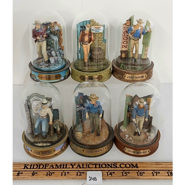 LOT OF 6 - JOHN WAYNE DIORAMAS