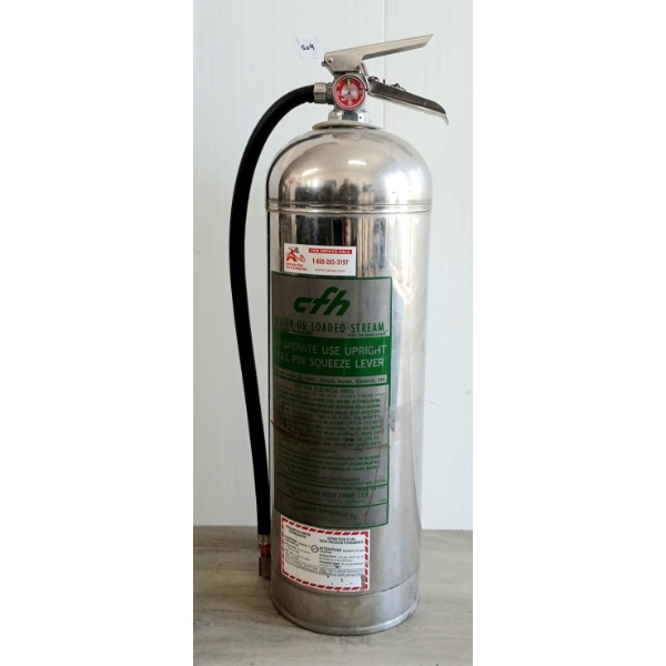 CANADIAN FIRE HOSE CORP. WATER / LOADED STREAM EXTINGUISHER
