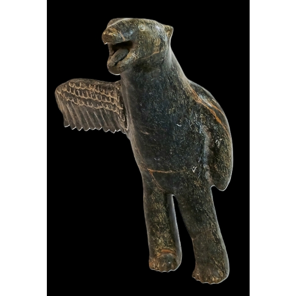 TRANSFORMING BEAR BY JOHNNY EKPAKHOAK (PRS CDN ARTIST) - STONE