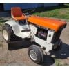 Image 2 : 1969 JOHN DEERE ORANGE PATIO SERIES 140 H3 LAWN TRACTOR W/ 54 INCH HYD LIFT BLADE