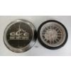Image 1 : LOT OF 2 - ORANGE COUNTY CHOPPERS & TIRE WALL CLOCKS