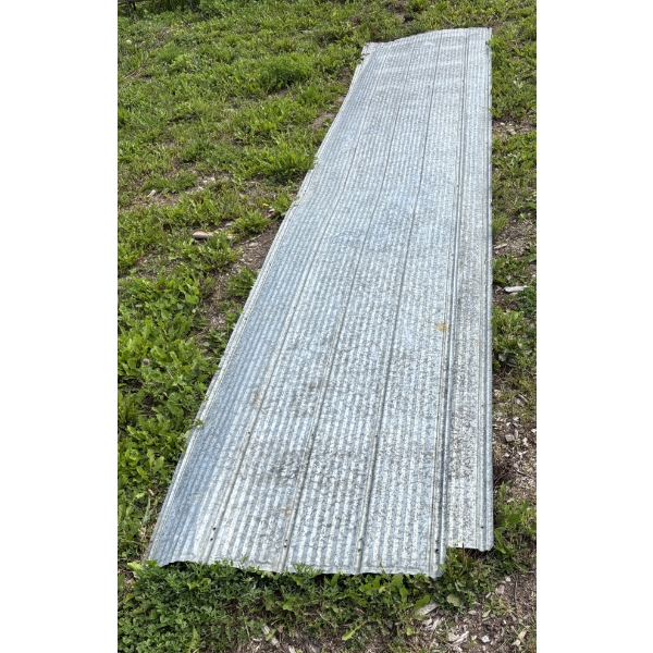 JOB LOT - STEEL ROOFING SHEETS - 2 X 18 FOOT & MIXED SIZES (7 FT) 