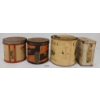 Image 2 : LOT OF 4 - MISC TOBACCO TINS - INCL CARTER HALL & PICOBAC, ETC.