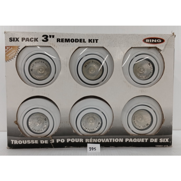 RING 6X 3IN REMODEL KIT - AS NEW