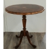 Image 3 : BIRD'S EYE & TIGER MAPLE TILT-TOP TABLE