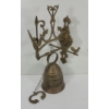 Image 1 : DECORATIVE BRASS WALL-MOUNT DOORBELL