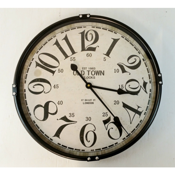 OLD TOWN WALL CLOCK