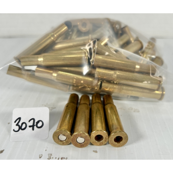 BRASS: 60X .303 SAVAGE - SOME ARE PRIMED