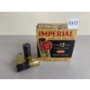 Image 1 : COLLECTABLE AMMO: 25X IMPERIAL 12 GA 2-3/4IN 1-1/4 OZ BB SHOT 