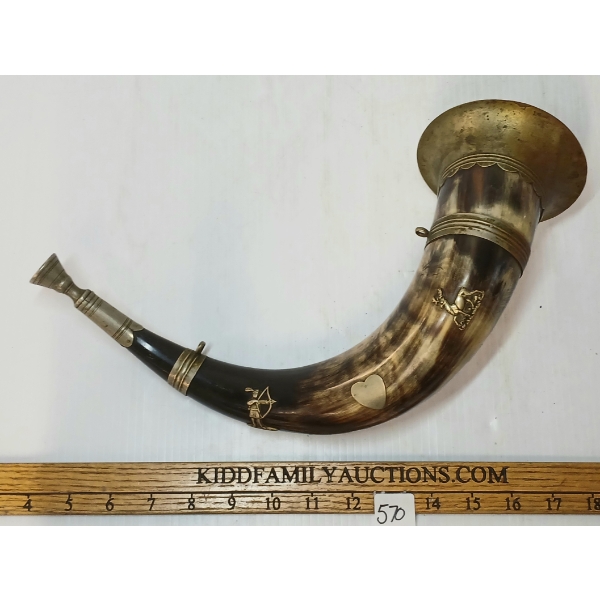VINTAGE FORESTERS HUNTING CEREMONIAL HORN