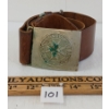 Image 1 : WWI ST. JOHNS AMBULANCE BELT & BUCKLE