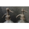 Image 6 : LOT OF 2 - EDMONTON BOTTLING WKS. & IMPERIAL GINGER ALE - CLEAR ACID-ETCHED - SELTZER BOTTLES