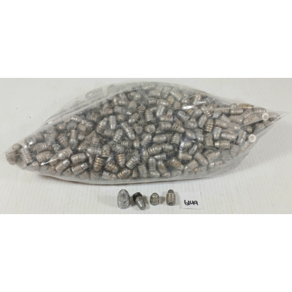 BULLETS: QTY OF MISC CAST LEAD BULLETS - INCL .44 - 23.5LBS 
