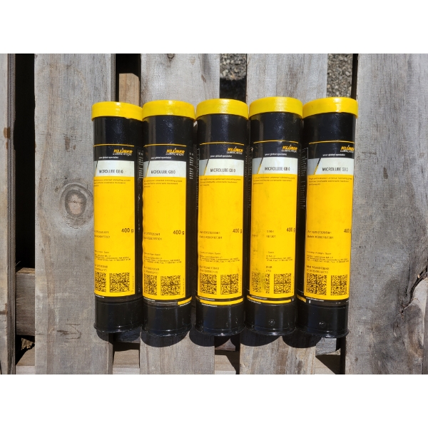 LOT OF 5 - KLUBER LUBRICATION SEALED GREASE TUBES