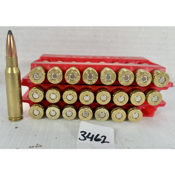 AMMO: 24X .308 WIN SP - RELOADS 