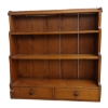 Image 1 : PINE WALL SHELF W/ DRAWERS